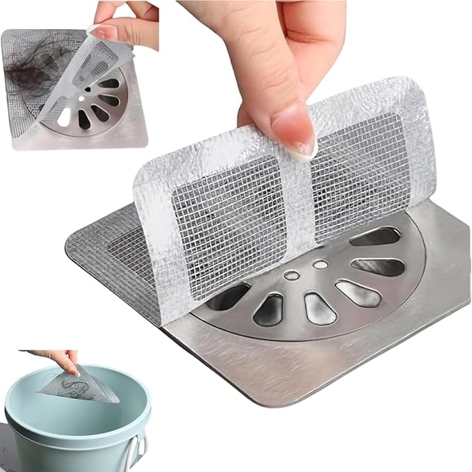 Shower Drain Cover Hair Catcher by ZQDRPLUS