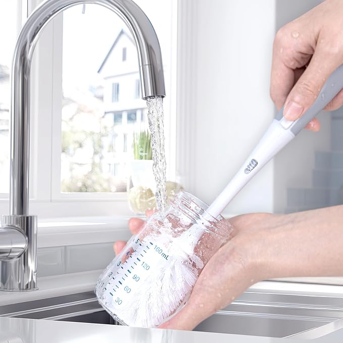 Termichy Travel Bottle Cleaning Kit: Portable Drying Rack & Brush Set - Image 5