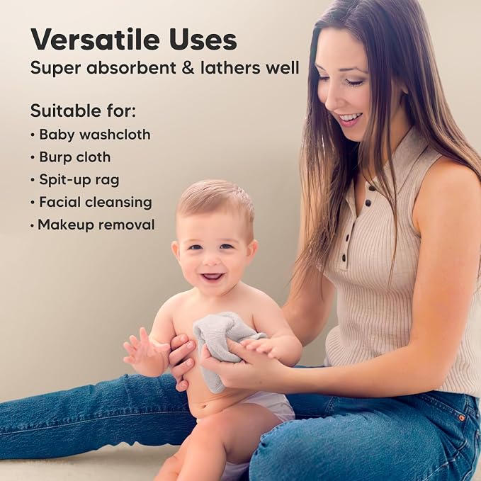 6-Pack Baby Washcloths - Image 6