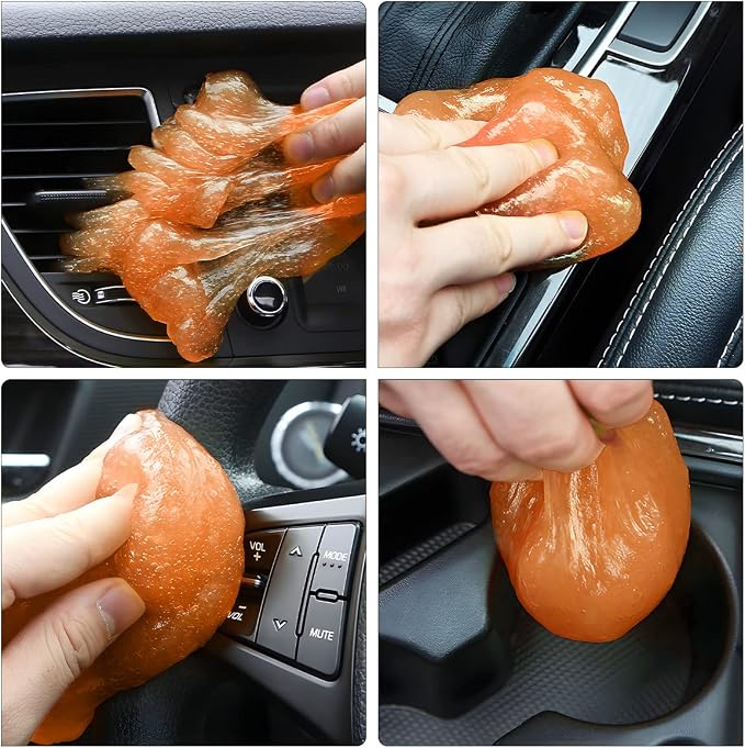 Moly Magnolia Cleaning Gel for Car, Auto Detailing Slime Mud, Putty Cleaner - Image 5