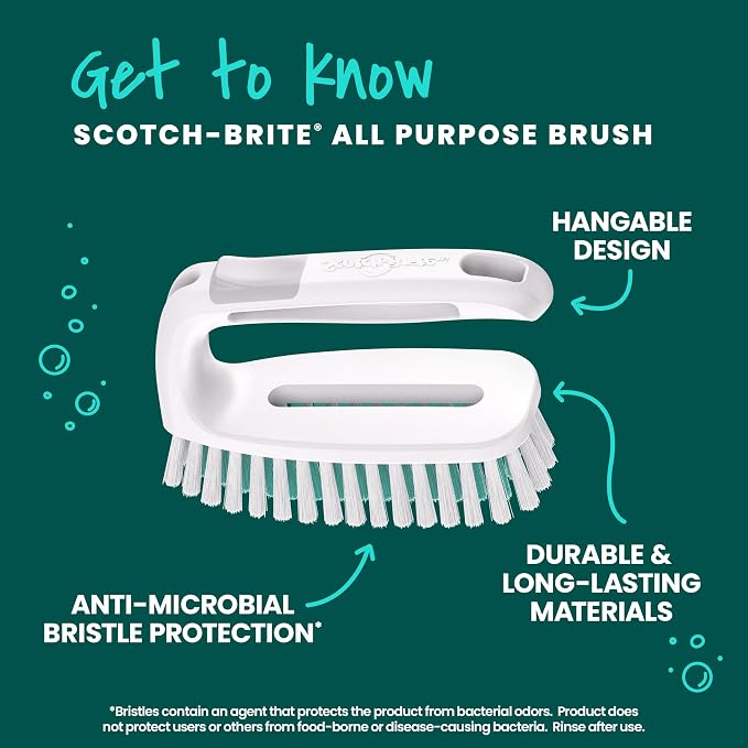 Scotch-Brite All Purpose Brush, - Image 4