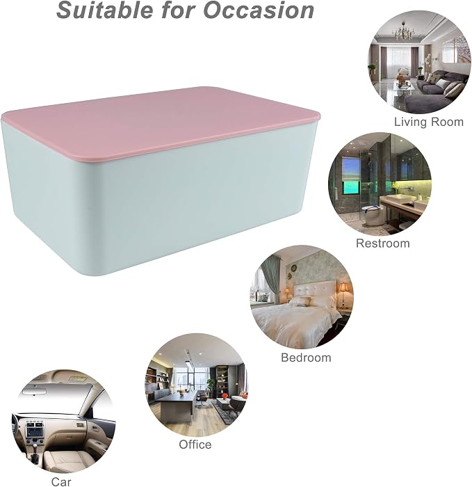 Diaper Wipes Dispenser, Tissue Storage Box Case, Wet Wipe Dispenser Holder - Image 7