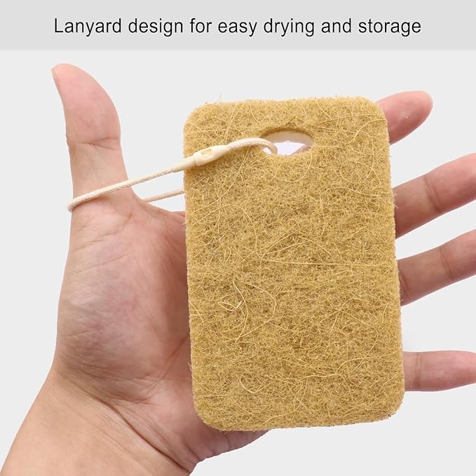 Natural Sponge, Sponges Individually Wrapped, Non Scratch Kitchen Cleaning - Image 5
