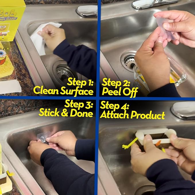 Sponge Holder, Kitchen Cute Sink Draining, Sponge Holder Cartoon Cleaning - Image 8