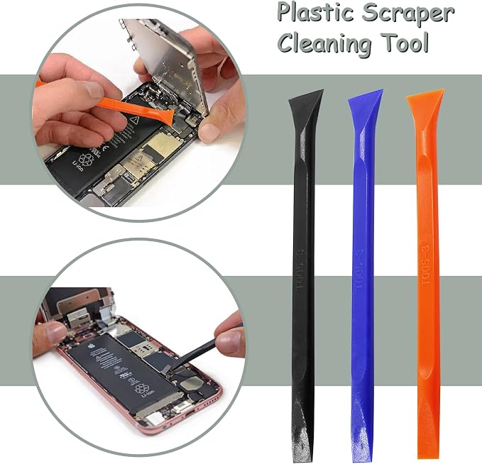 12Pcs Carbon Fiber Scraper Cleaning Tool Non-Scratch Plastic Multi-Purpose - Image 4