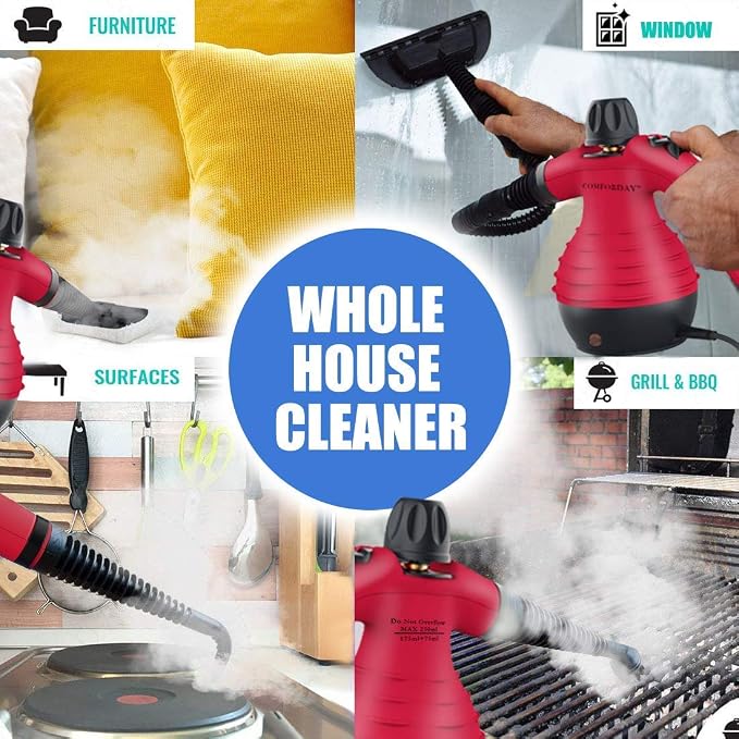 Comforday Handheld Pressurized Steam Cleaner - Image 3