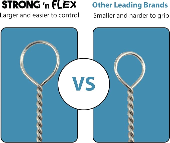 Strong 'n Flex Nylon Straw Cleaner Brushes – Fan-Shaped End - Image 3