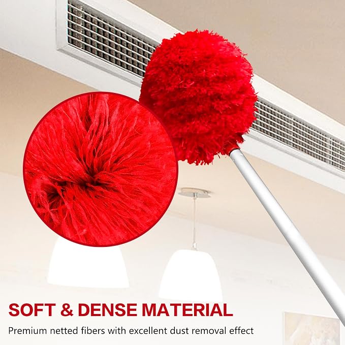 Ceiling Fan Cleaner Duster Reusable Microfiber Ceiling Fan Blade Cleaner - Image 5