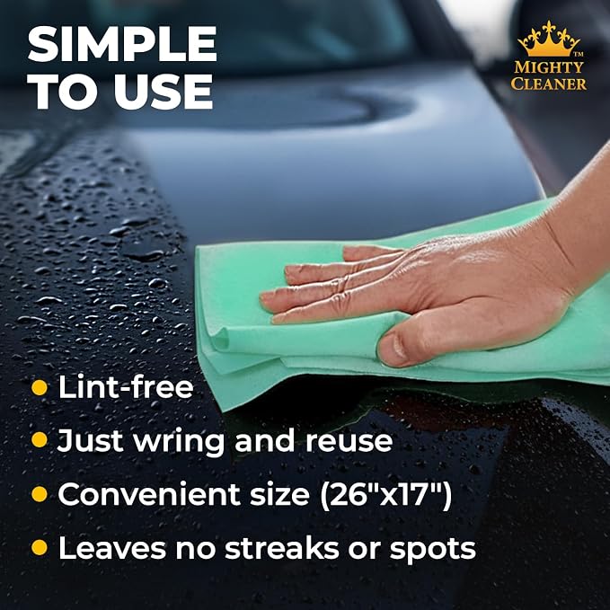 Premium Shammy Cloth for Car Drying - Image 5