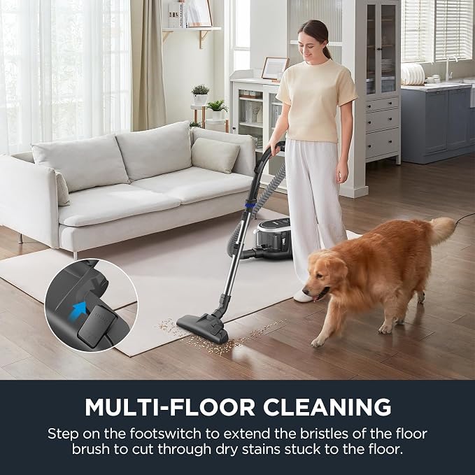 Eureka Bagless Canister Vacuum Cleaner, Lightweight Vac - Image 6