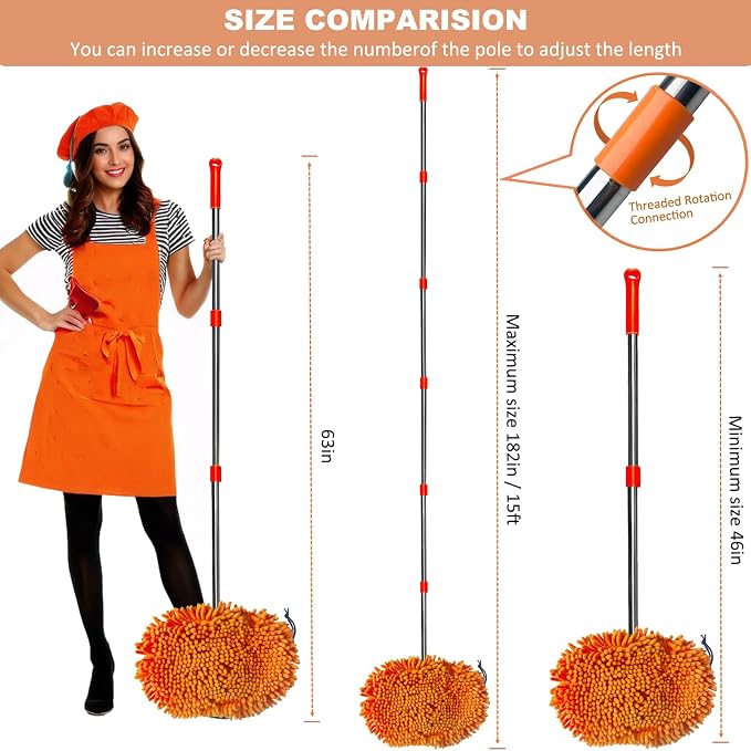 Wall Cleaner, Max 13 Ft+ Wall Mop - Image 3