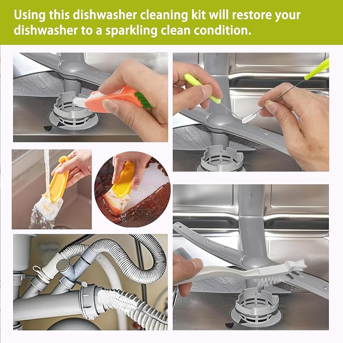 Dishwasher Cleaner Brush Kit - Image 2