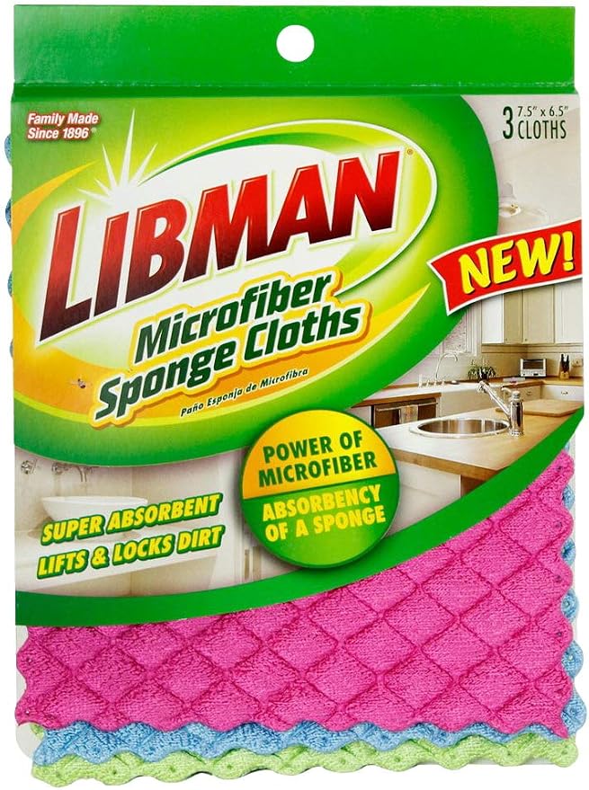 Libman 2103 Microfiber Sponge Cloth by TheLibmanCompany