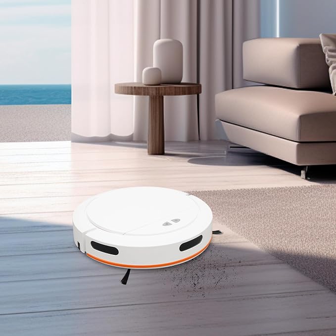 Robot Vacuum Cleaner, 3 In 1 Robot Vacuum & Mop & sweep Combo, Push Button and - Image 4