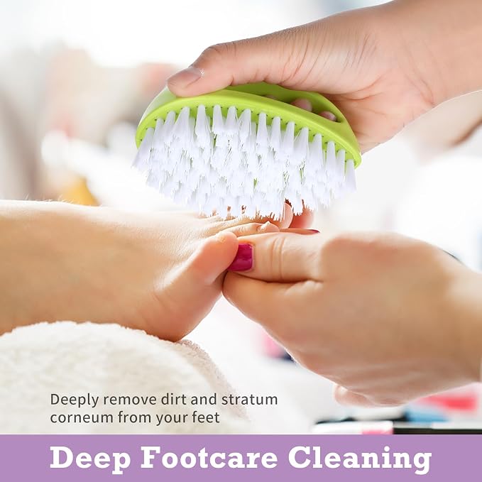 2 Pcs Hand and Nail Brush, Heavy Duty Scrub Clean Brushes - Image 4