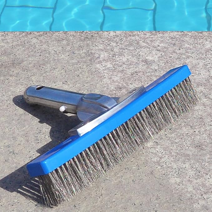 Aquatix Pro Heavy Duty Pool Brush, Durable 10" Swimming Pool Cleaner Brush Best - Image 3