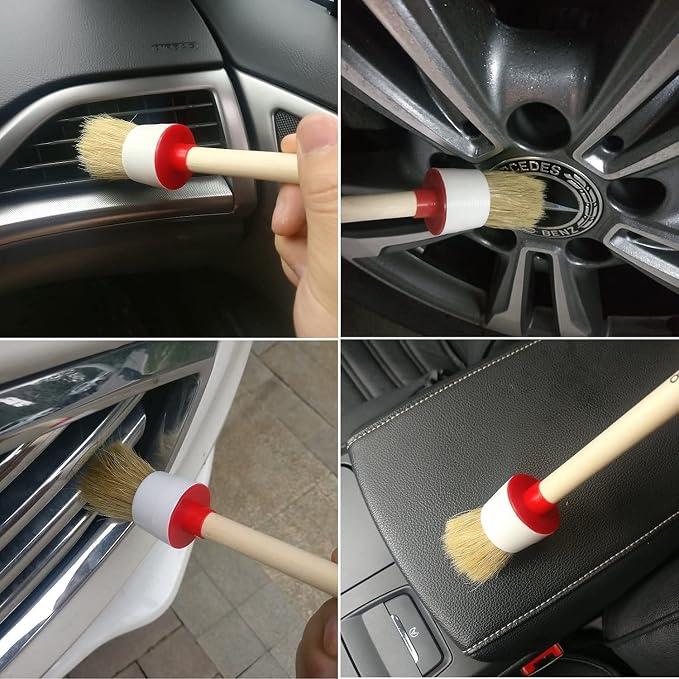 11 Pieces Auto Detailing Brush Set - Image 4