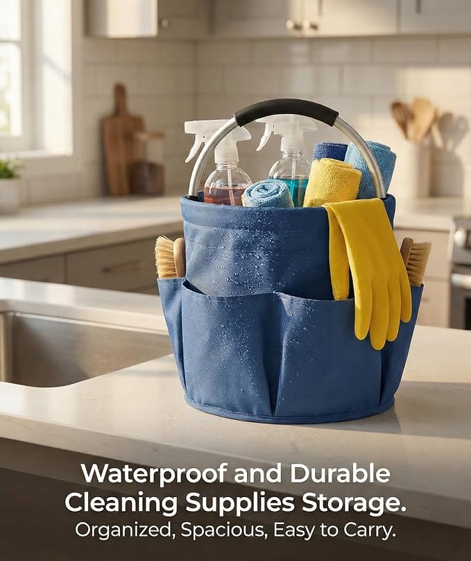 17L Collapsible Cleaning Caddy - Image 5