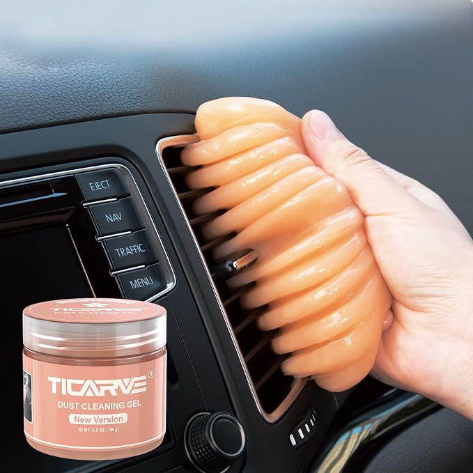 TICARVE Cleaning Gel for Car Detail Putty Car Vent Cleaner Putty Gel Detail by TICARVE