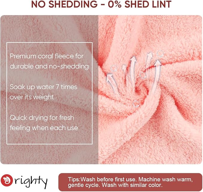 Orighty Ultra Soft Washcloths 48 Pack, Premium Microfiber Towel Sets 12 x 12 - Image 2