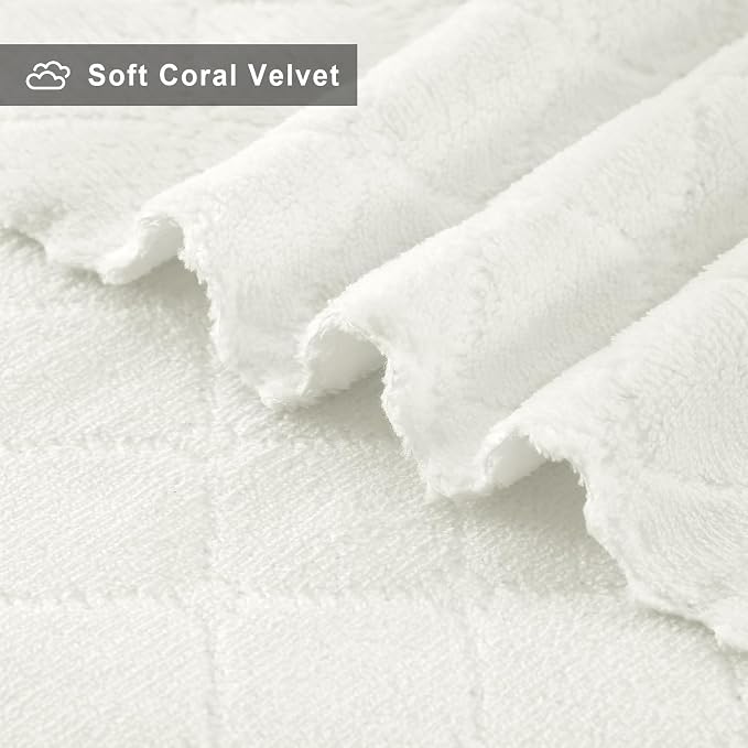 Homaxy 24 Pack Dish Towels for Kitchen, Super Soft and Absorbent Coral Velvet - Image 2