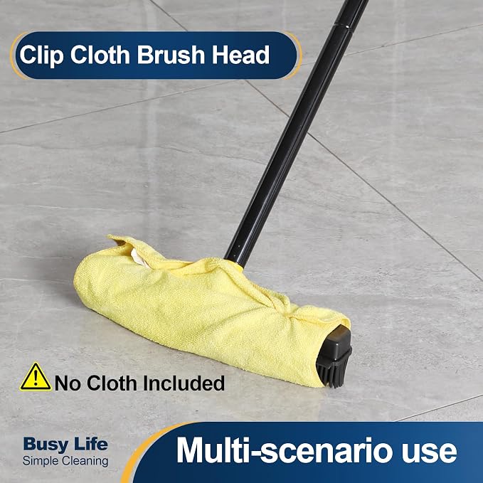 Yocada Pet Hair Removal Rubber Broom 2 in 1 Floor Brush - Image 4