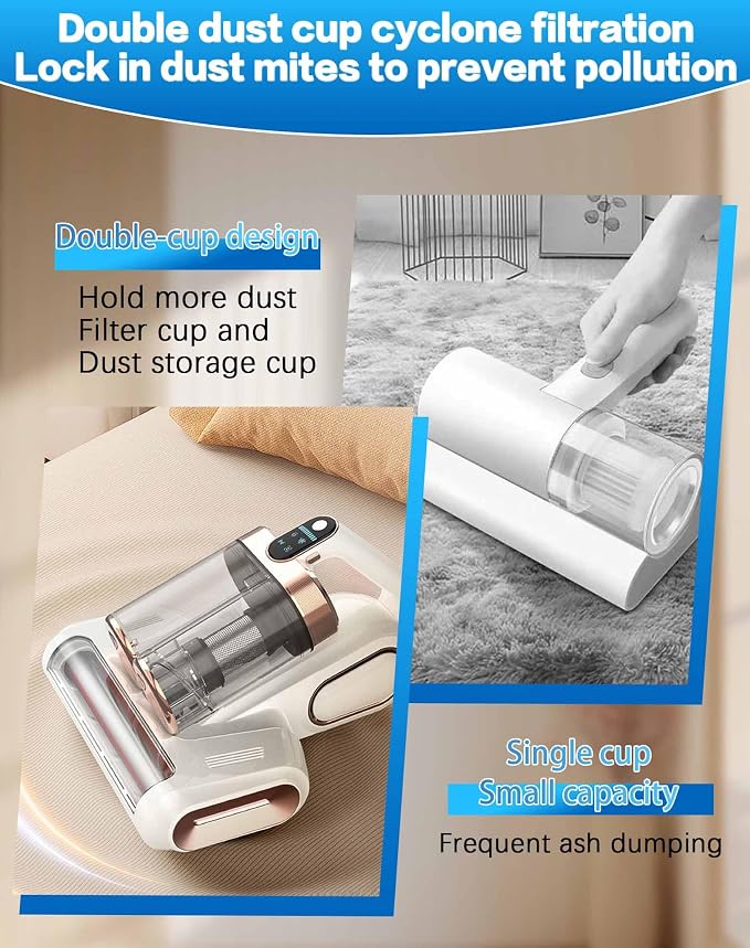 Powerful UV Bed Vacuum Cleaner, Bedroom Guard - Image 5