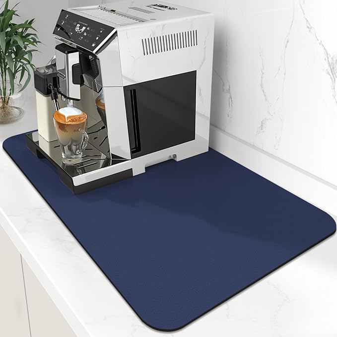WISELIFE Coffee Mat Super Absorbent Dish Drying Mat Bar Accessories Match by WiseLife