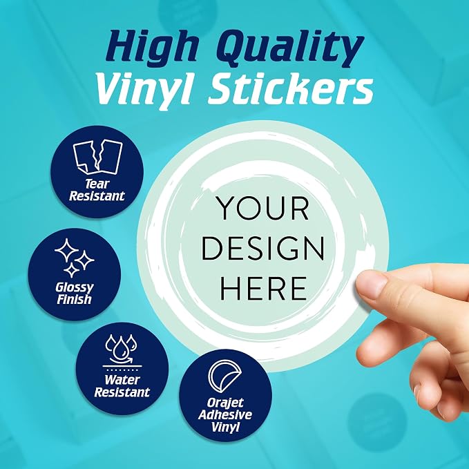 100 Custom Vinyl Stickers - Image 3