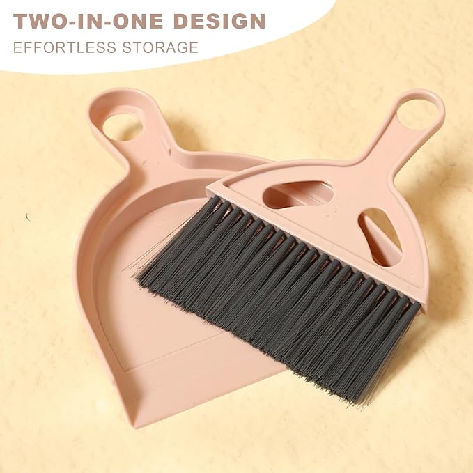 Mini Broom and Dustpan Set Small Broom - Image 5