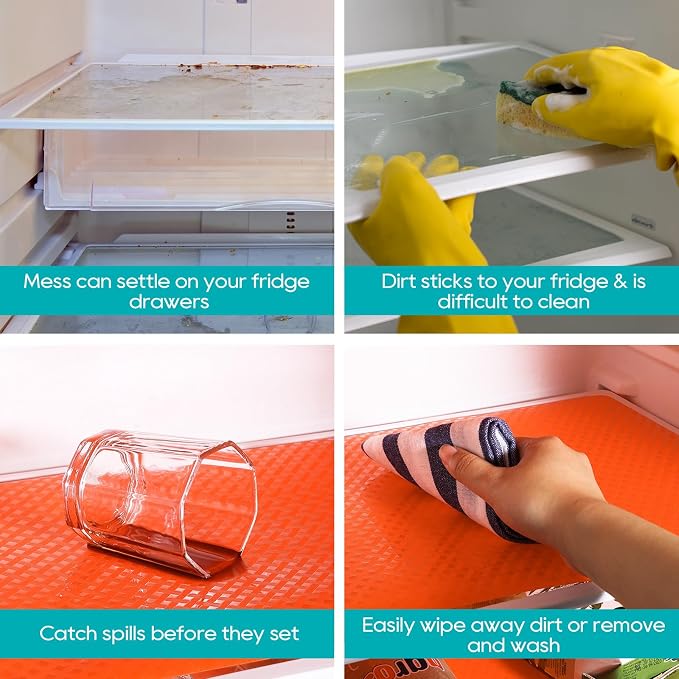 Shelf Liners for Kitchen Cabinets, Waterproof and Oil-Proof Kitchen Cupboard - Image 6