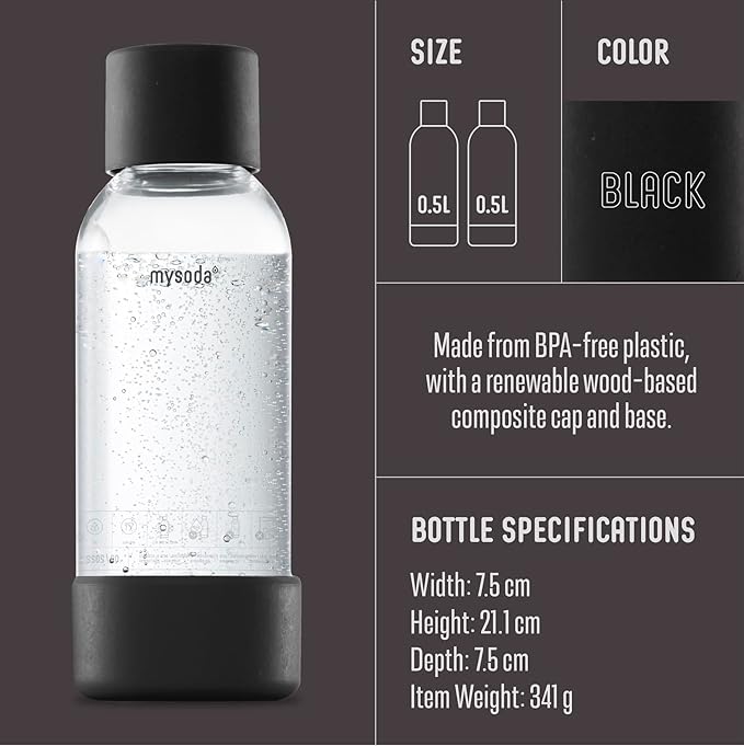 Mysoda Carbonating Bottles 2Pck 0.5L - Image 5