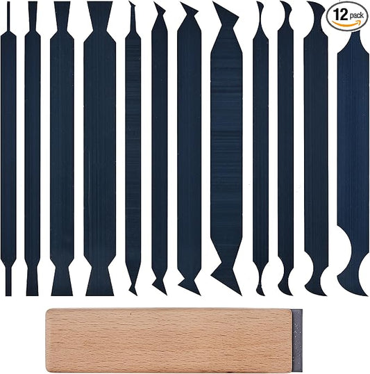 New Cabinet Scraper Cards asnd Cabinet Scraper Burnisher by HERMIT+TOOLS
