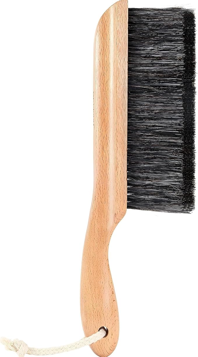 BFWood Horse Hair Hand Broom, Woodworking Bench Cleaning Brush, Fireplace Dust by BFWood