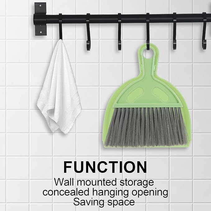 6PCS Small Dustpan and Brush Set, Mini Dust Pan and Brush, Hand Broom and - Image 5