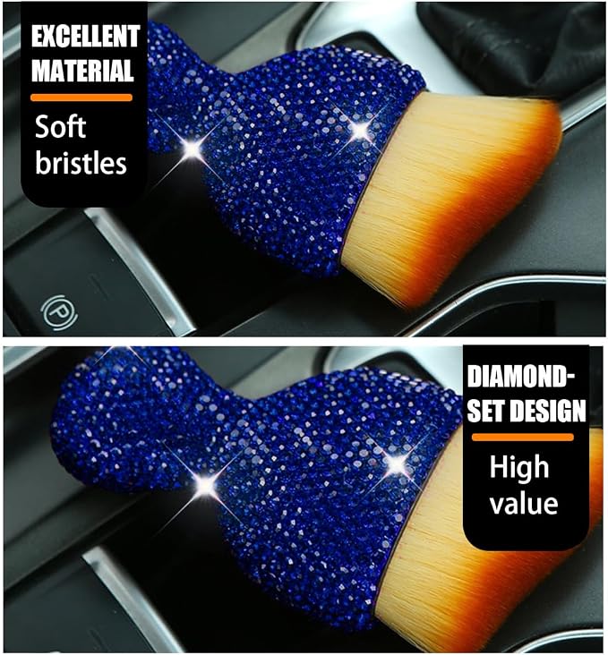 zipelo Auto Interior Dust Brush, Car Detailing Cleaning Brush - Image 5