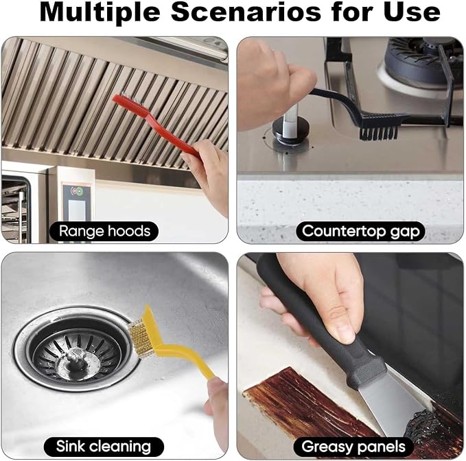Crevice Cleaning Brush, Small Metal Wire Brush - Image 7