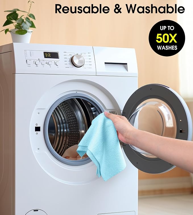 KitchLife Microfiber Cleaning Cloth Roll - Image 7