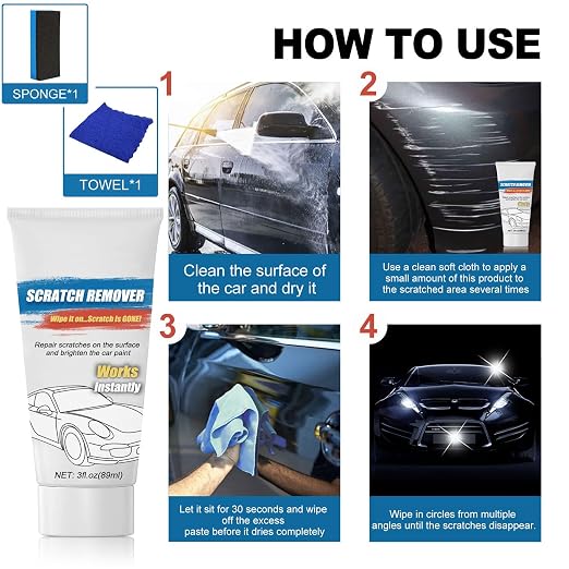 Nano Sparkle Cloth Car Scratch Remover - Image 6