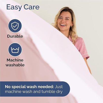Full Size 4 Piece Sheet Set - Comfy Breathable & Cooling Bed Sheets Set - Hotel Luxury Bedding for Women, Men, Kids, Teens, Boys & Girls - Deep Pockets, Soft, Wrinkle Free - Oeko-Tex - Lavender Pink