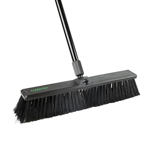 Restaurantware-Clean Tek Professional 17.13 Inch Push Broom, 1 Heavy-Duty Broom by Restaurantware