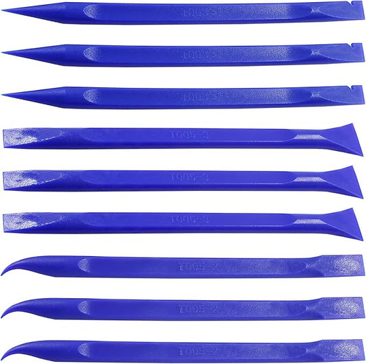 9Pcs Carbon Fiber Scraper Cleaning Tool Non-Scratch Plastic Multi-Purpose Stiff by Moicstiy