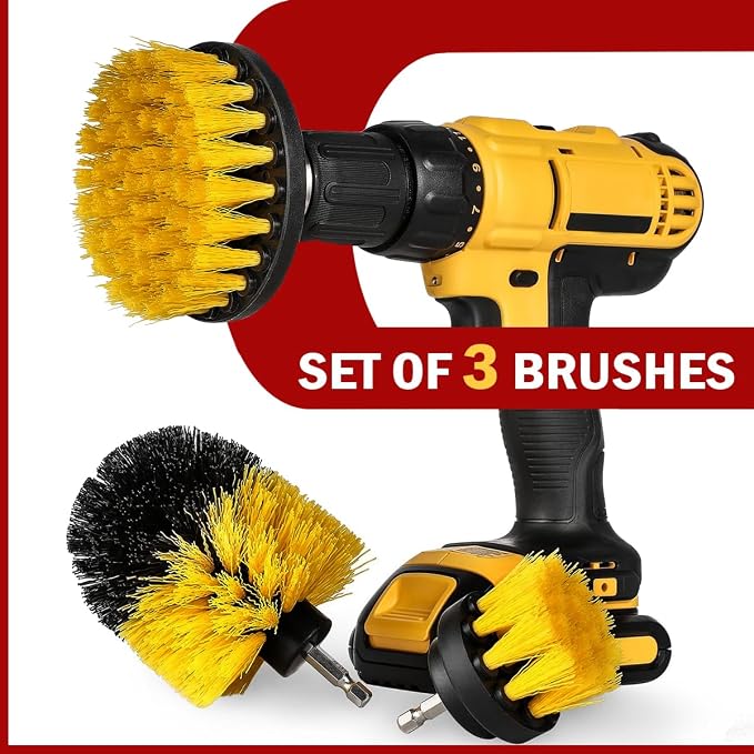 Drill Brush Car Detailing Attachment Set - Image 5