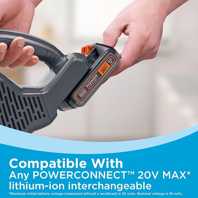 BLACK+DECKER POWERSERIES 20V MAX Cordless Stick Vacuum Cleaner, Household - Image 12