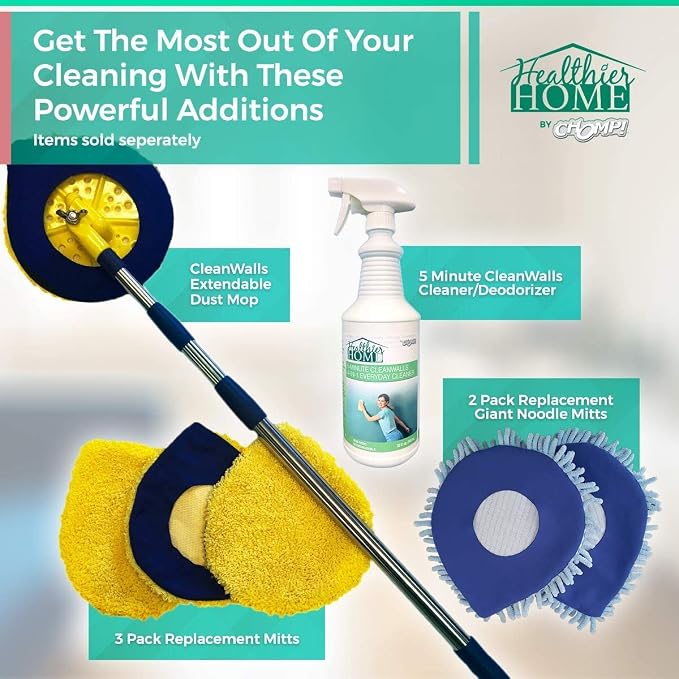 CHOMP! Painted Wall Cleaner Spray, and Baseboards, Removes Dirt, Healthier Home - Image 6