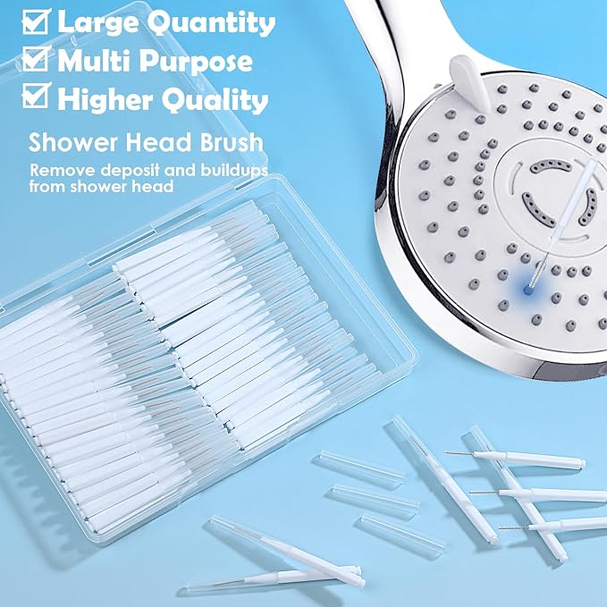 70-Piece Heavy Duty Shower Head Cleaning Brush Set - Image 8