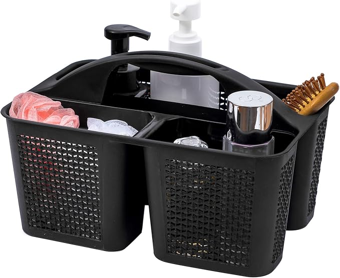 UUJOLY Plastic Portable Shower Caddy Basket Bucket, Cleaning Shower Basket by UUJOLY