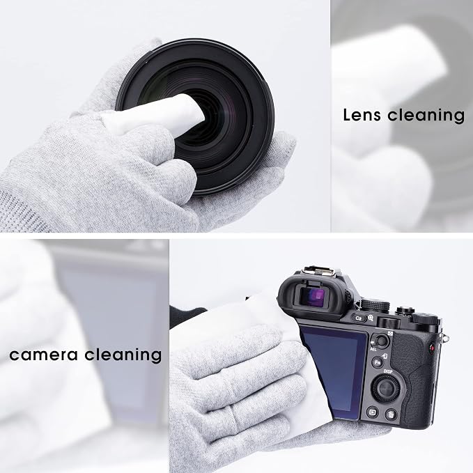 VSGO 20pcs Microfiber Camera Cleaning Cloths, Durable Double-Sided Lens Cloths - Image 4