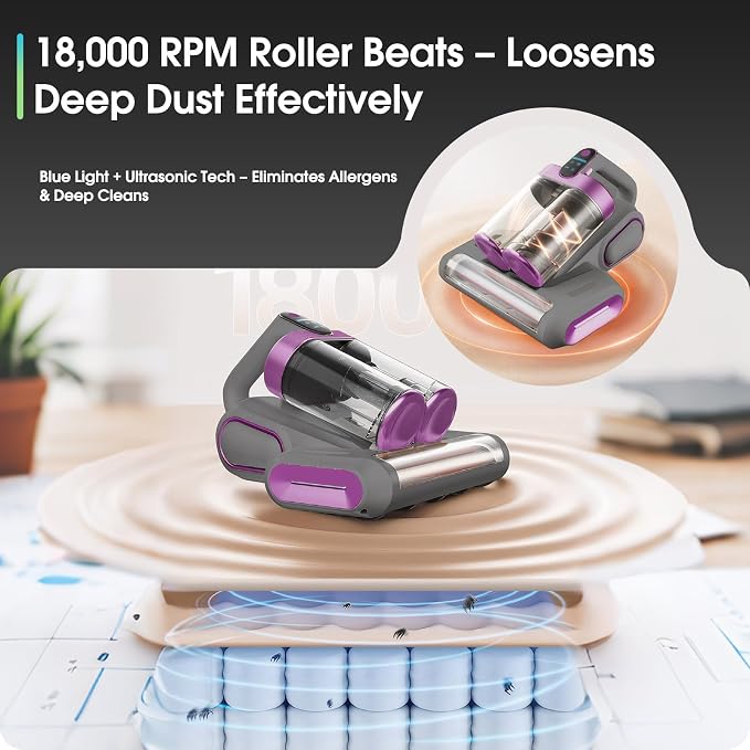 Cordless Handheld Vacuum for Mattress, Sofa & Carpet - Image 5