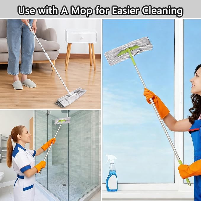 XANGNIER Microfiber Glass Cleaning Cloths, 8 Pack Streak Free Miracle Cleaning - Image 6